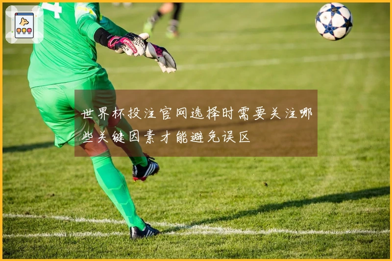 世界杯投注官网选择时需要关注哪些关键因素才能避免误区
