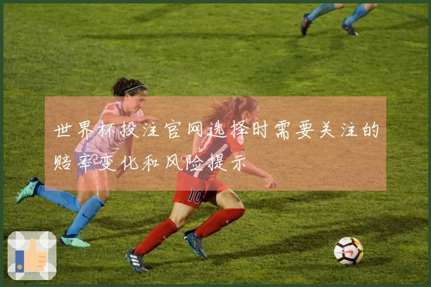 世界杯投注官网选择时需要关注的赔率变化和风险提示